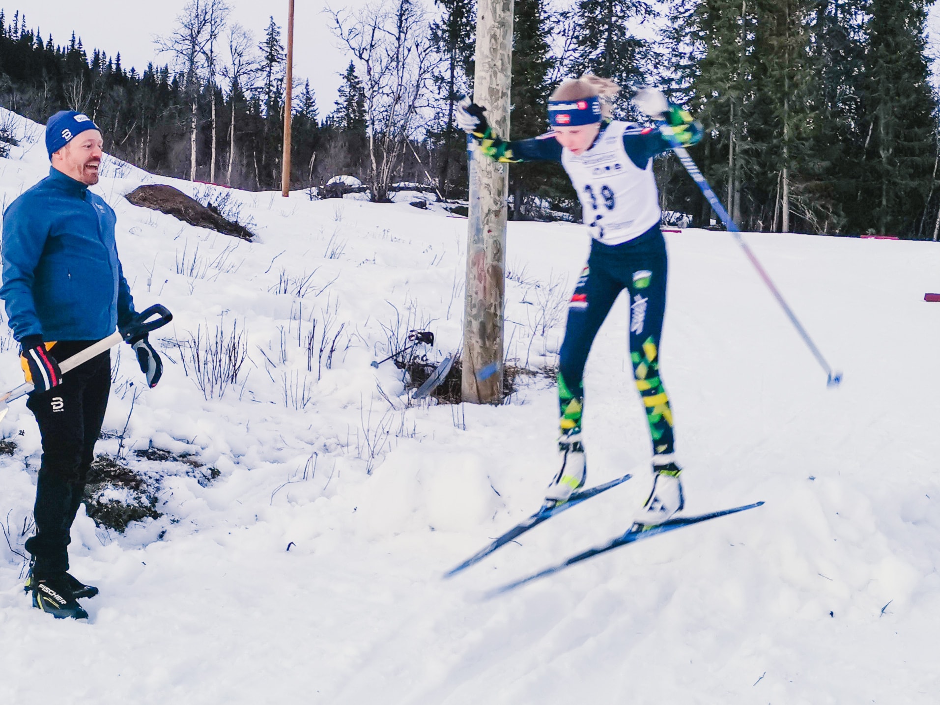 Resultatliste fra Skrautvålrennet langrennscross lørdag 18. februar